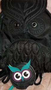 NWOT Owl Backpack and Coin Purse Bundle
